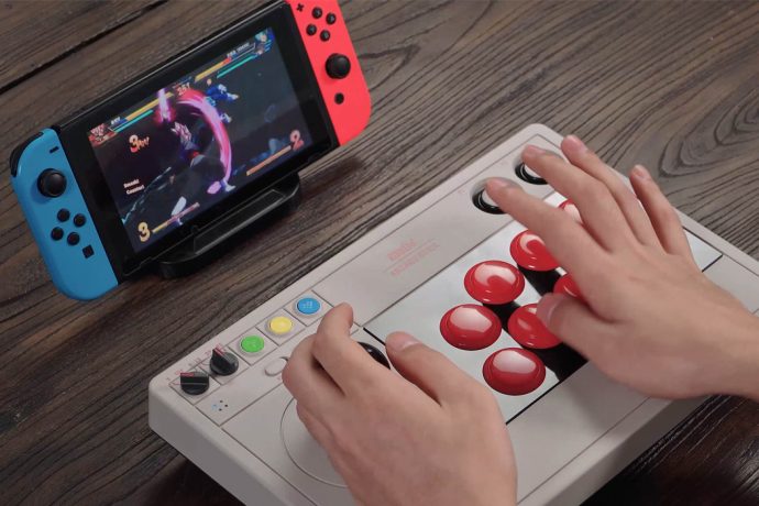 8BitDo Arcade stick customizable gamepad for gamers who enjoy fighting it out in retro style