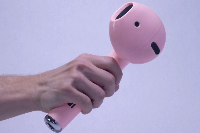Giant Airpod speakers that are a must-have collectible for every Apple fan!