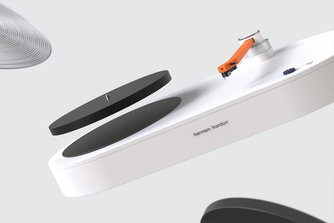 Harman Kardon inspired levitating turntable concept lends magic to your musical listening experience