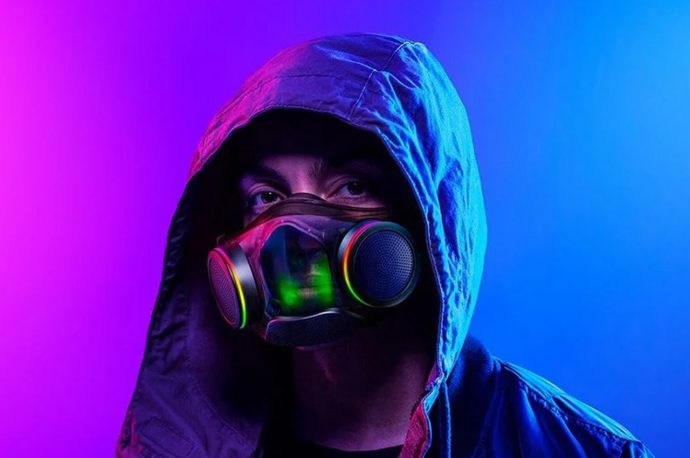 Razer Project Hazel is the world’s smartest transparent face mask with RGB lighting!