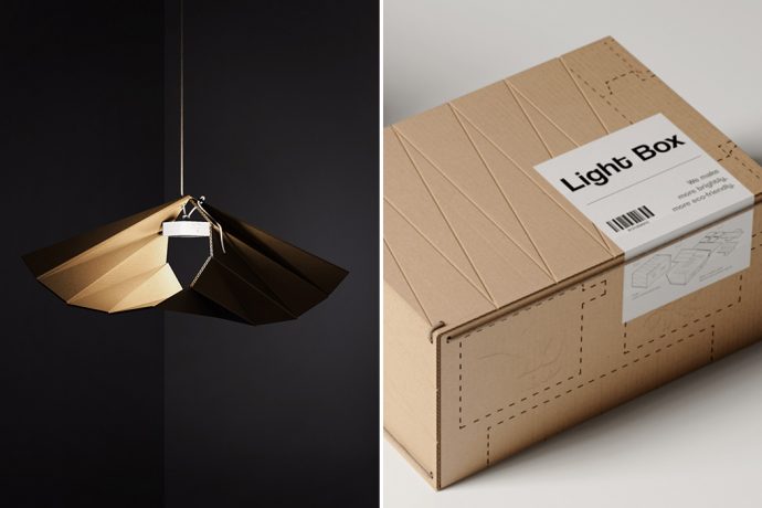Sustainable Product Designers, Take Notes from This Light Kit’s No-Waste Packaging