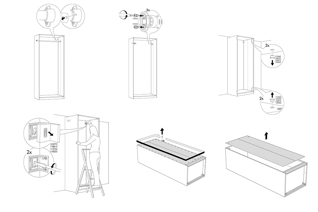 Ikea Lengthens Furniture Life By, Ikea Malm Bookcase Instructions