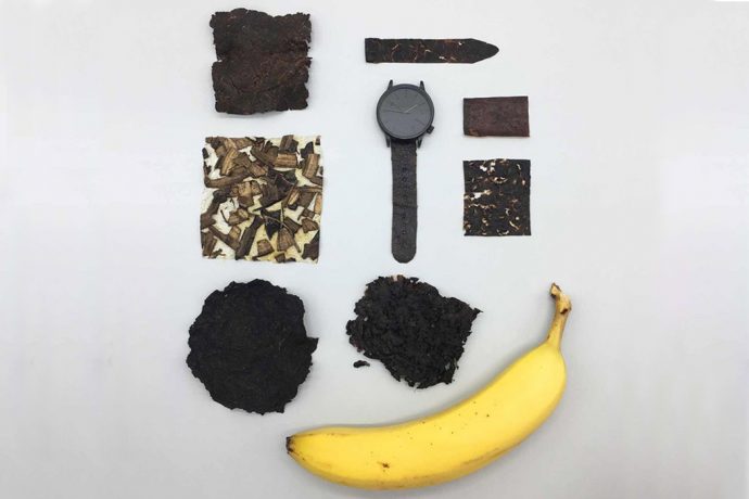 Using banana peels as a sustainable building material, you can now make everything from eyeglasses to watch straps!