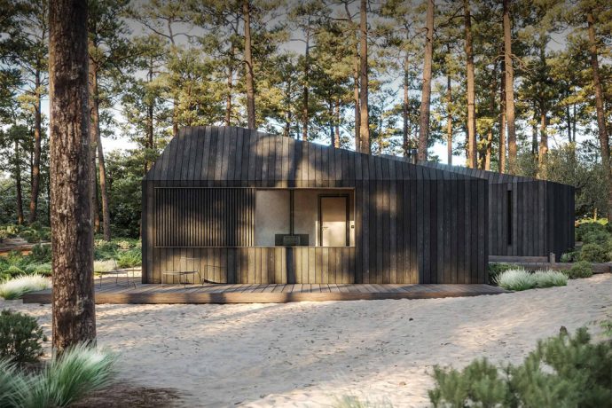 This modular hotel concept merges environmentalism with escapism, making it the ideal retreat for 2021!