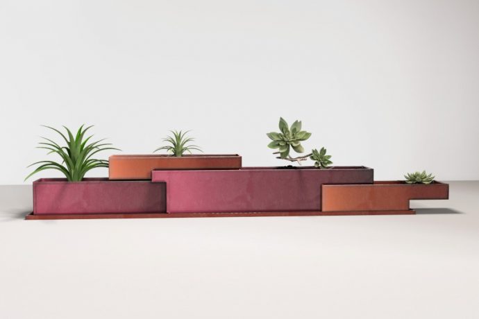 This prairie-inspired modular planter puts the charm of the savanna grasslands on your desk!