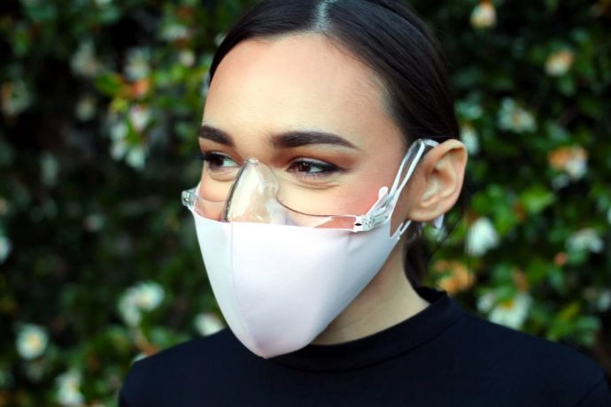 Face mask giving you foggy glasses? This transparent mouth-shield can fix that.