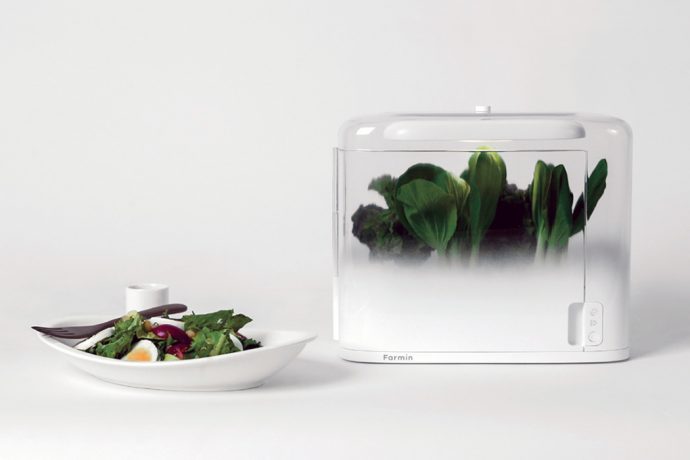 This tiny vegetable cultivator is an indoor garden for one, bring fresh food to your table!