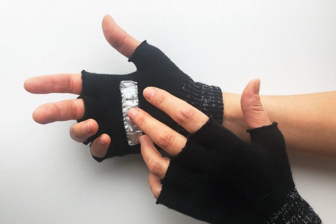 These mittens were designed to reduce stress and prevent social anxiety