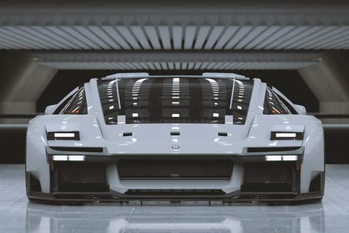 This Bertone Stratos Zero makeover is destined for street legal racing mania!