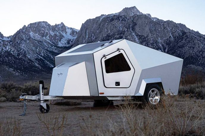 This Tesla Cybertruck worthy battery-operated trailer promises energy efficiency for electric vehicles!