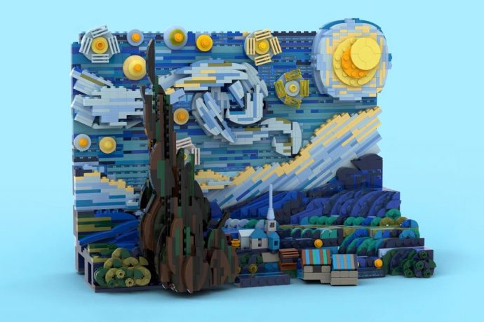 Van Gogh’s iconic Starry Night will soon be immortalized with its own LEGO set!