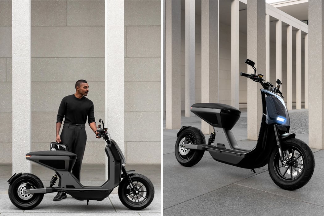This minimal electric two-wheeler delivers the striking combination of  technical quality and low waste design! - Yanko Design