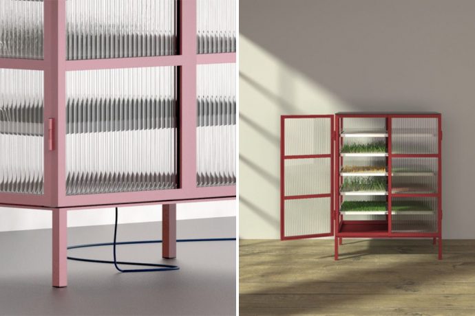 This indoor vertical farm relies on hydroponics to grow crops anywhere during any season!