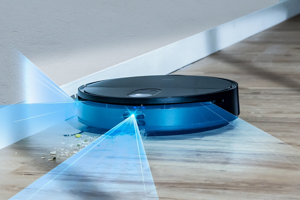 This triple-eye LiDARs robot vacuum cleaner uses advanced AI to navigate and clean your home - Yanko Design
