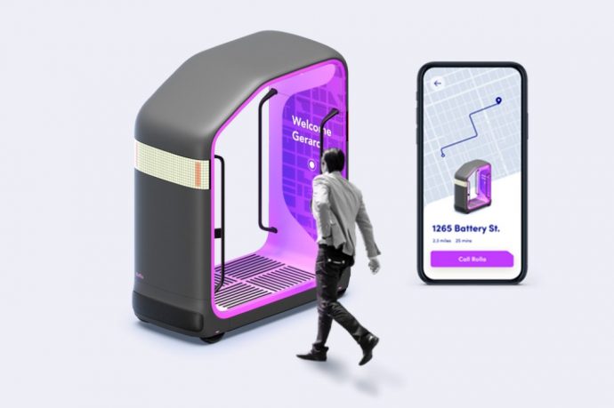 These autonomous pods are re-imagining safe public-transit by making local trams and buses smaller