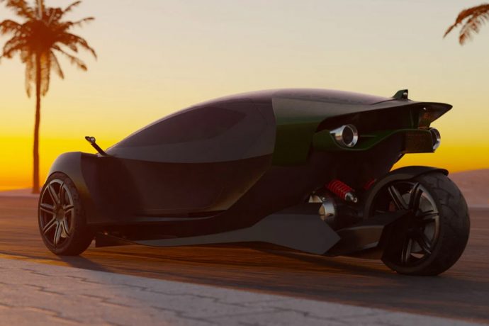 The world’s fastest 3-wheeler electric vehicle unveiled by Daymak beats Tesla Roadster’s acceleration by 0.01 seconds!