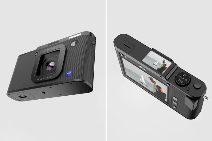 This iPhone camera inspired mirrorless digital camera makes your photography session distraction free!
