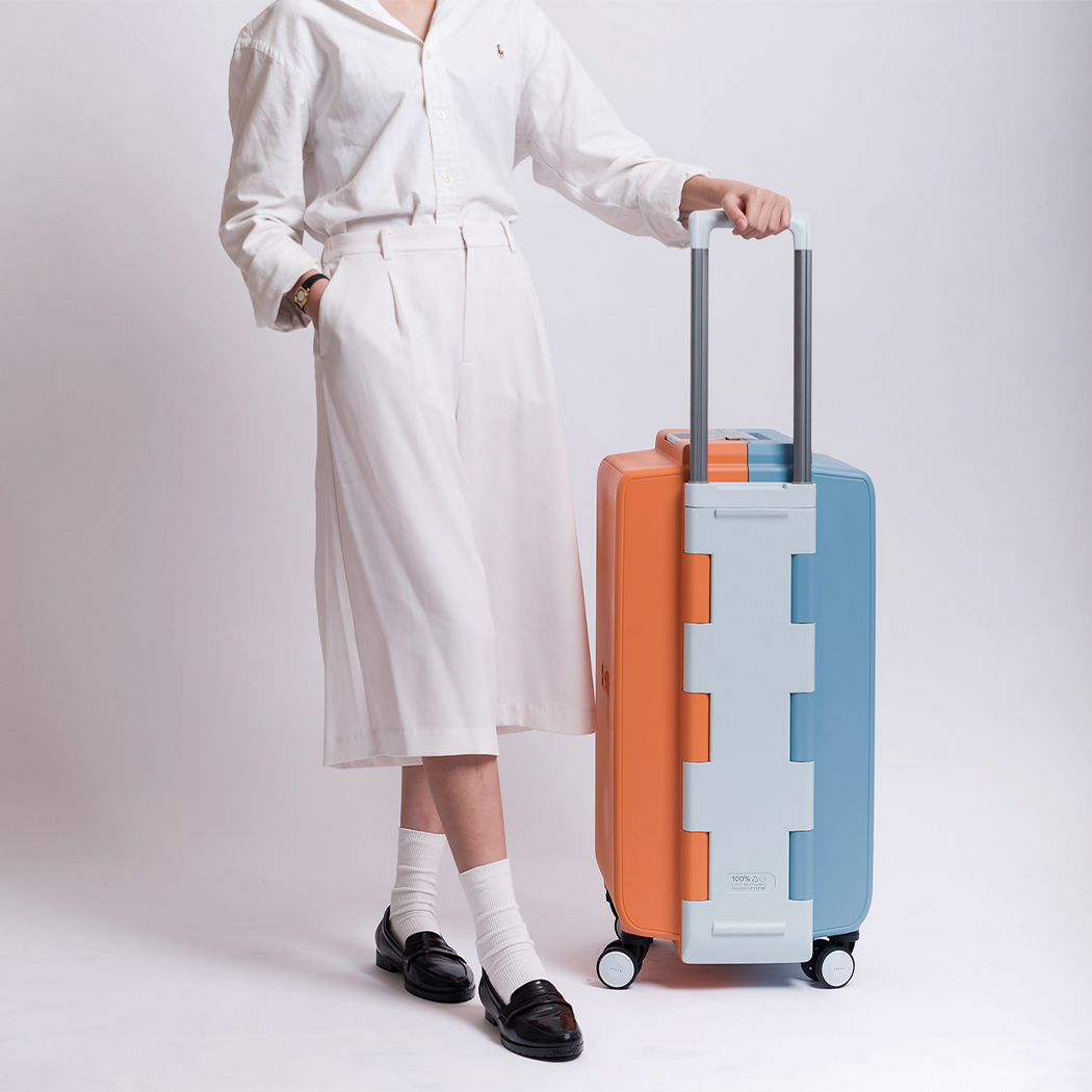 This sustainable suitcase uses 70% lesser parts & is easier to assemble ...