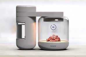 This food appliance is designed to grow your own meat to reduce greenhouse gas emissions!