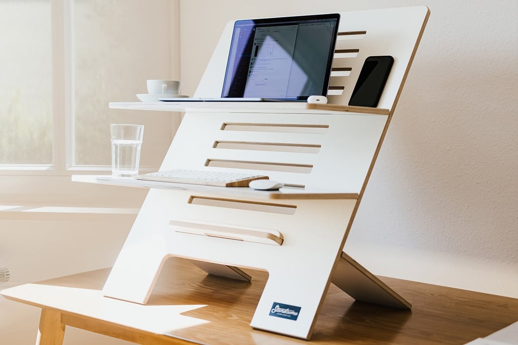 This Ergonomic Standing Desk Is What, Wooden Standing Desk Design
