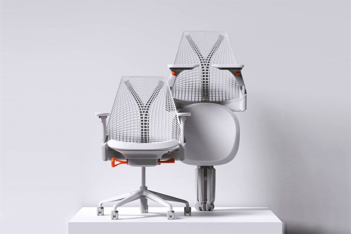 This foldable, space-saving Herman Miller-inspired office chair is the 2021 wfh investment you need!