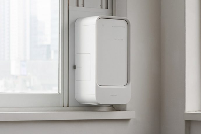 This Window Air Purifier blows fresh aromatic air indoors for a clean, healthy home