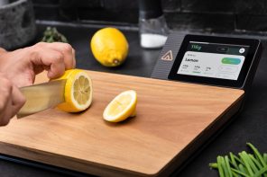 Ever wondered how many calories you eat? This smart cutting board tracks your food’s nutritional value