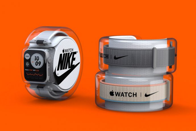 This Apple Watch x Nike packaging concept lets you mix and match straps without touching them!