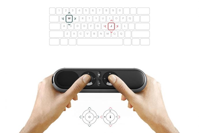 This improved smart remote takes an ergonomic and intuitive design to improve your Netflix experience!
