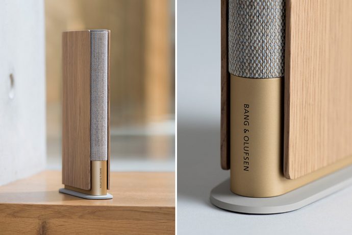 Bang and Olufsen meets LAYER design for a modular bookshelf speaker that embodies the tiny but mighty spirit!