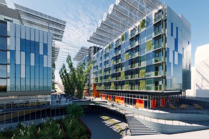 The world’s first triple net-zero development is here to push the boundaries of sustainable architecture!