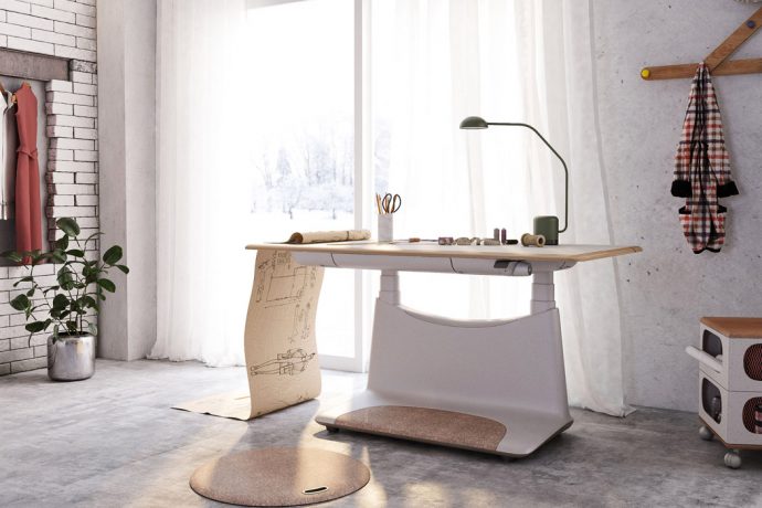 This intelligent standing desk adjusts to any angle to meet all your work from home requirements!