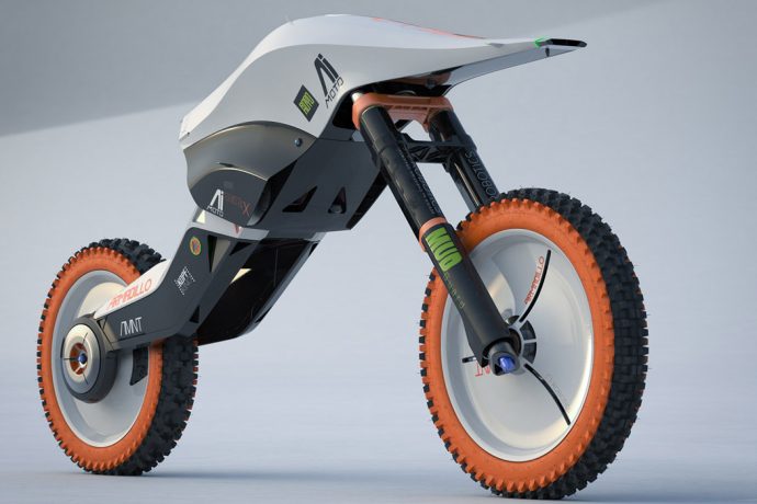 This animal-shaped autonomous racing bike of the future fears no G-forces!