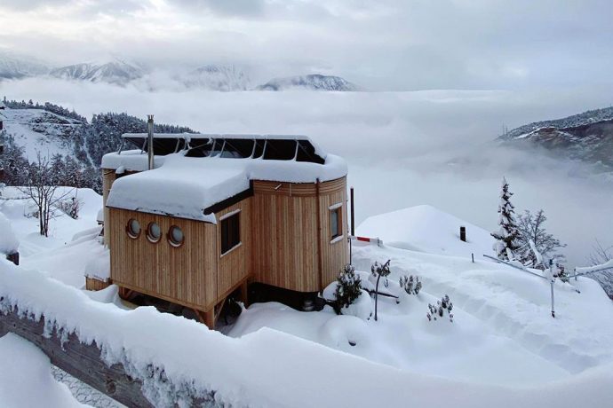 This cozy tiny home with a family of three share their tricks to live big in tiny spaces!