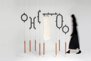 This sustainable room divider extends its life cycle by using multifunctional steel modules to customize infinite configurations!