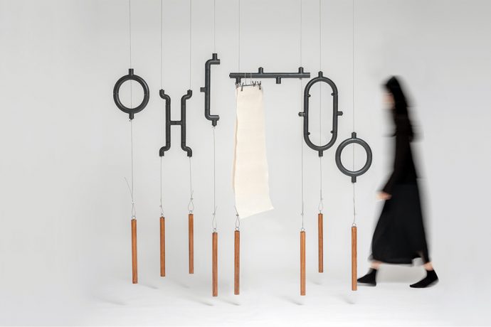 This sustainable room divider extends its life cycle by using multifunctional steel modules to customize infinite configurations!