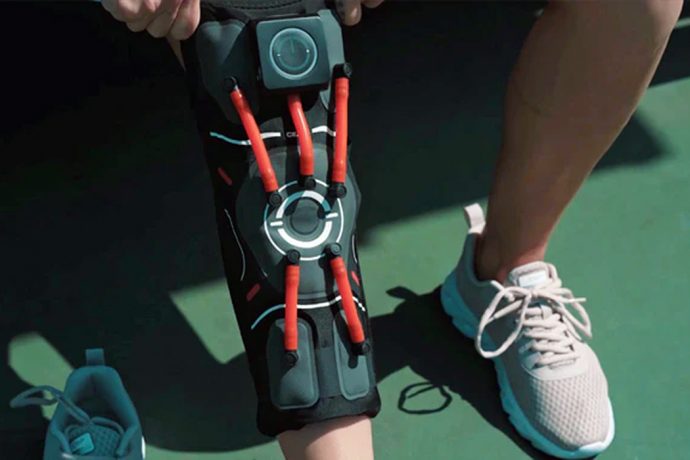 This intelligent knee brace uses AI to give you the right support you need, avoiding knee pain!
