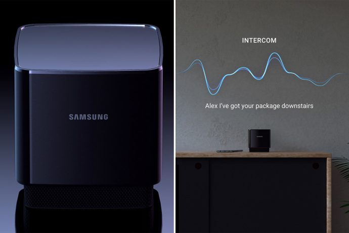 This Samsung short-throw projector merges with Bixby to create a gadget that does it all!