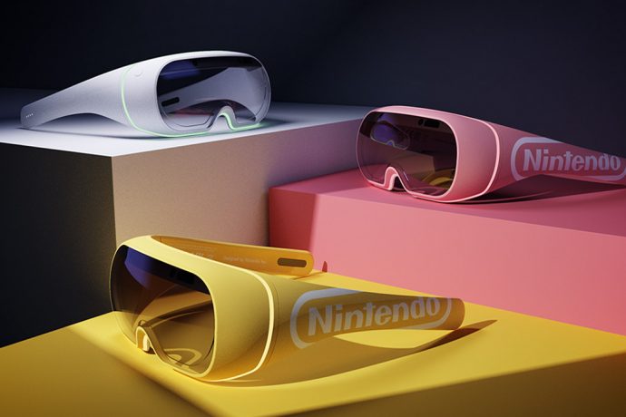 A sleek Nintendo interactive headset + more VR designs that prove this tech trend is here to stay!