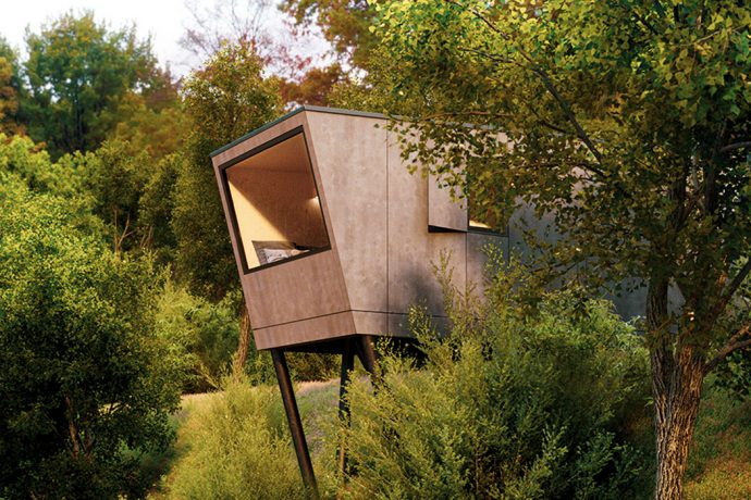 This tiny backyard home/office is a must-have sustainable micro-living investment for 2021!