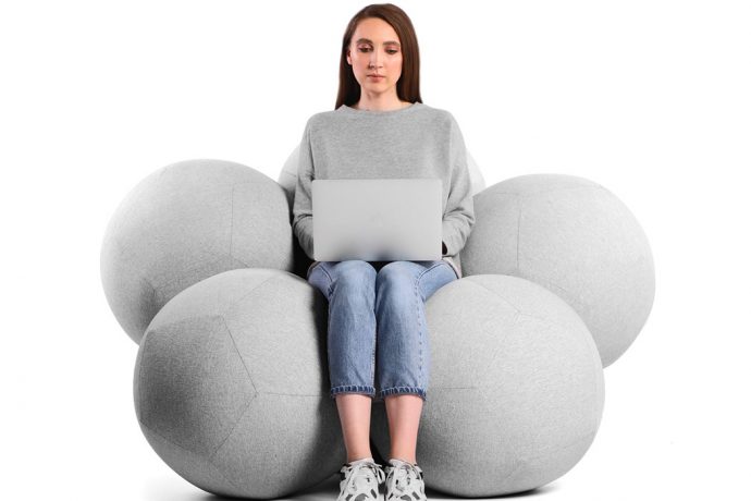This bouncy furniture design has been inspired by the properties of a unique carbon molecule!