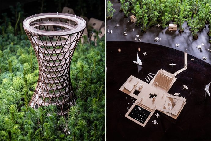 A design studio planted 1200 trees that will grow into a forest at the end of Venice Architecture Biennale