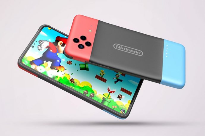 Nintendo Gaming Smartphone concept images make the rounds with a very interesting camera detail!