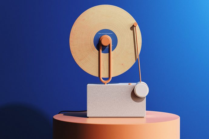 This modern millennial-friendly turntable removes the fear of analog devices!
