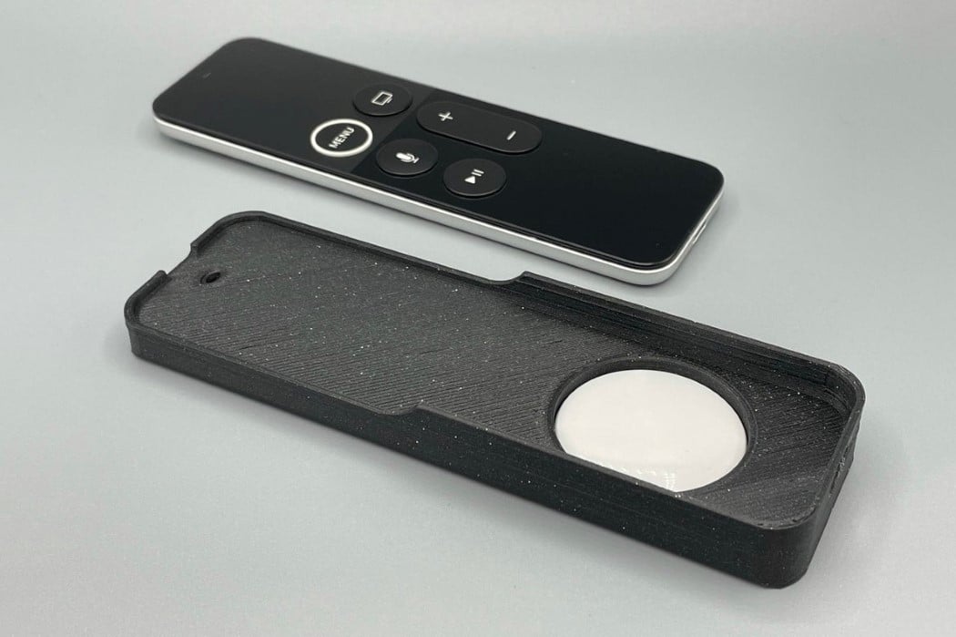 Clever 3D-printed case lets attach an AirTag tracking device to your Apple TV Remote - Design