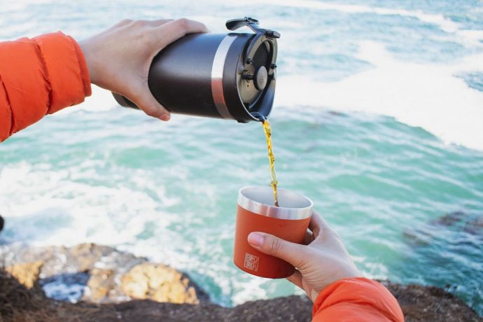 Love coffee? Protect it with this military-grade coffee kit designed for camping!