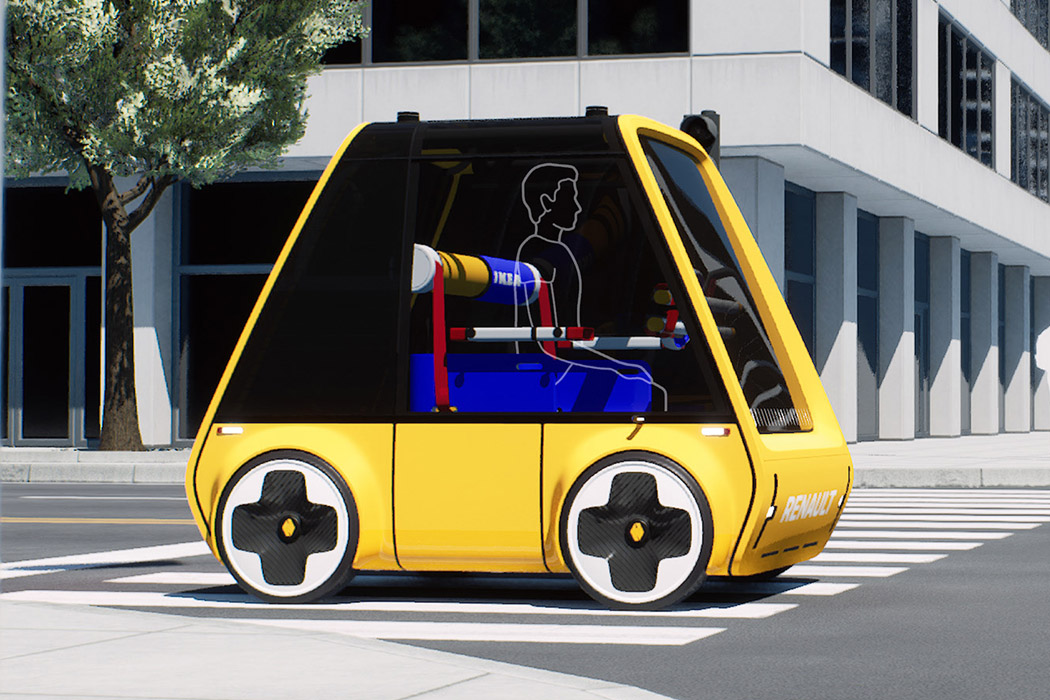 hypothese kubus Vervorming This IKEA + Renault concept envisions a sustainable future where vehicles  are shipped as flat-pack designs! - Yanko Design