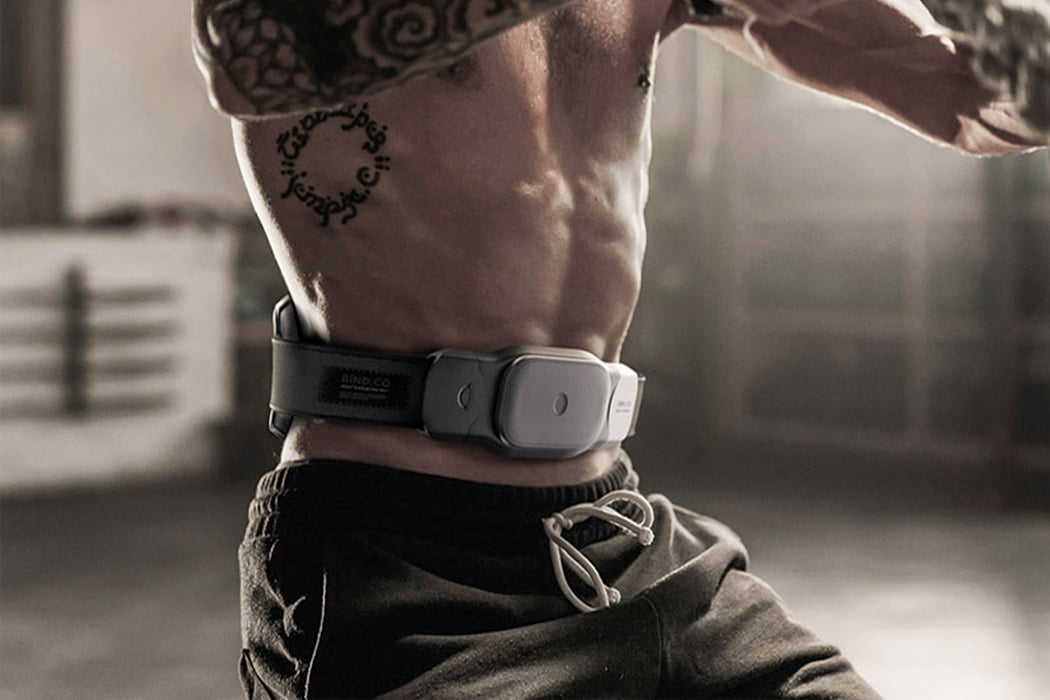 This wearable waist belt automatically adjusts pressure + corrects posture  to avoid workout injuries - Yanko Design