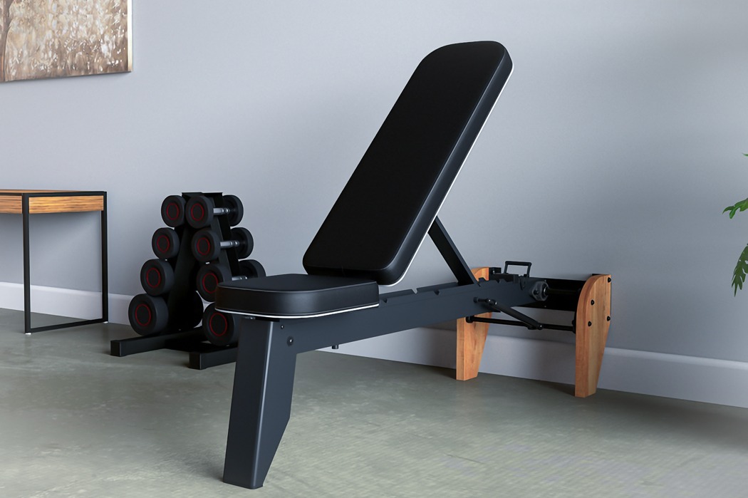 This Versatile Fold Out Incline Bench Gives You The Full Gym Experience Within Your Home Yanko Design - Wall Mounted Fold Down Bench Press