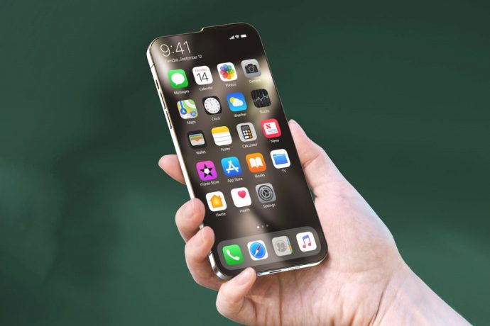 Unusual Apple iPhone 13 M1 render finally ditches the notch… for a bump.